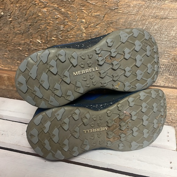 Merrell Boys Toddler Blue Sneakers Size 12 - Picture 8 of 8